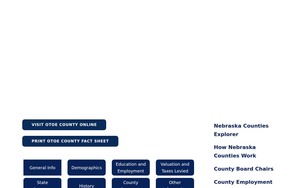 Otoe County municipal warrant records, county city and village context